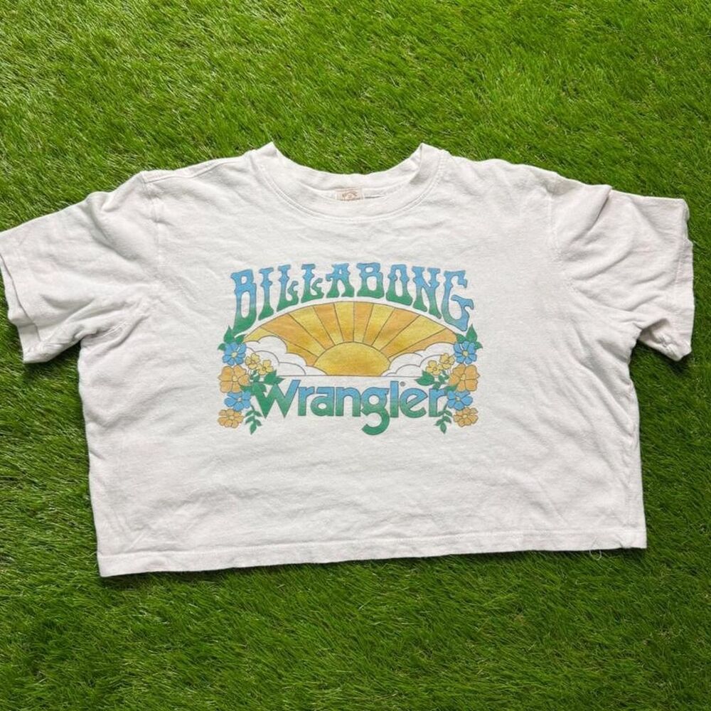 Billabong Women's White T-shirt